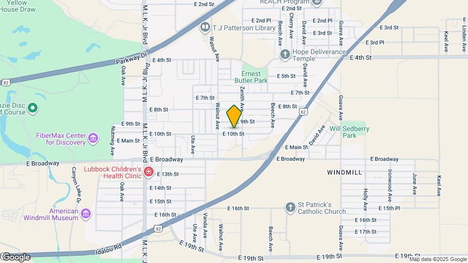 2415 E 10th St Map and Location Details