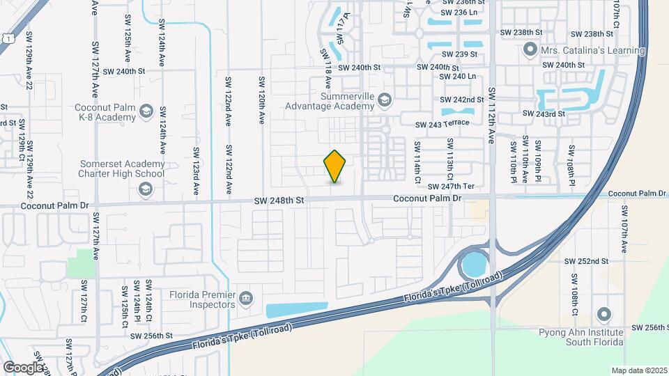 11788 SW 247th Ter Mapa y Detalles de la Ubicación
