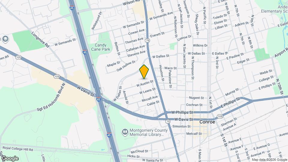 928 W Austin St, Unit A Map and Location Details