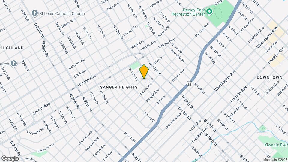 1820 Gorman Ave Map and Location Details