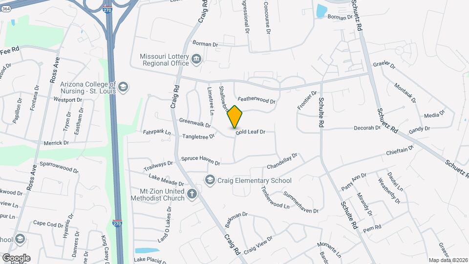 11881 Gold Leaf Dr Map and Location Details