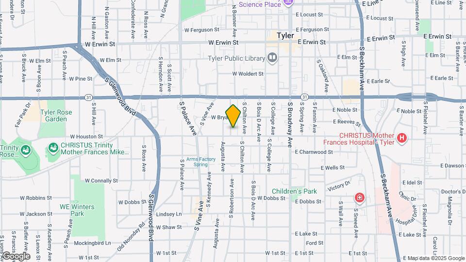 526 S Bonner Ave Map and Location Details