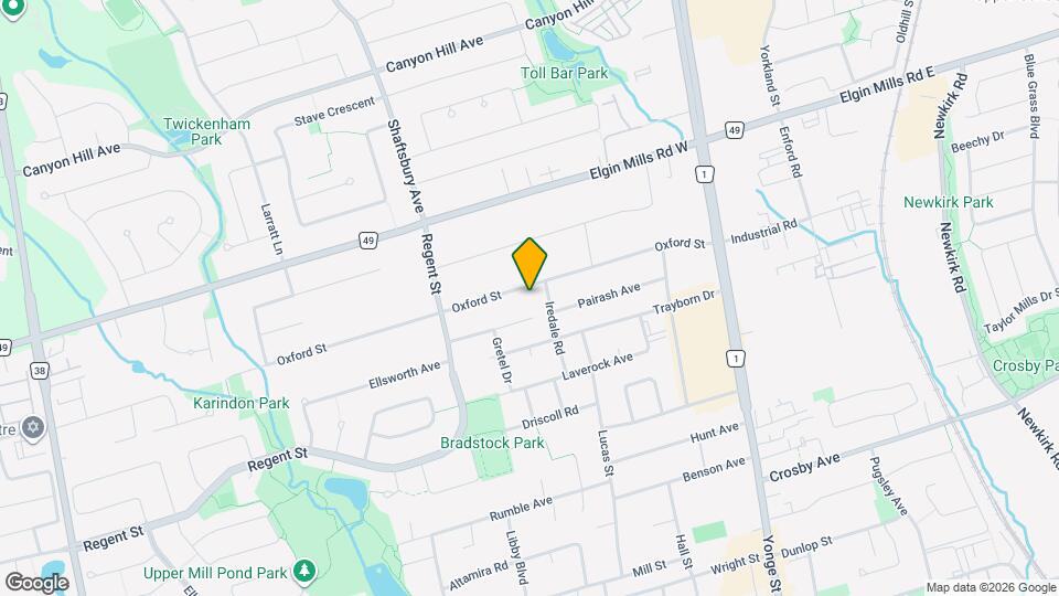 81 Oxford St Map and Location Details