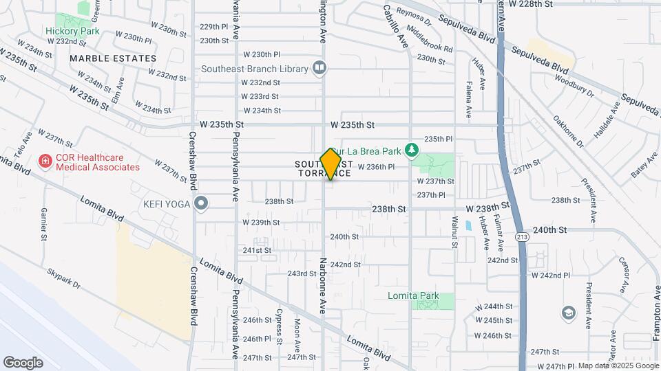 2164 W 237th St Map and Location Details