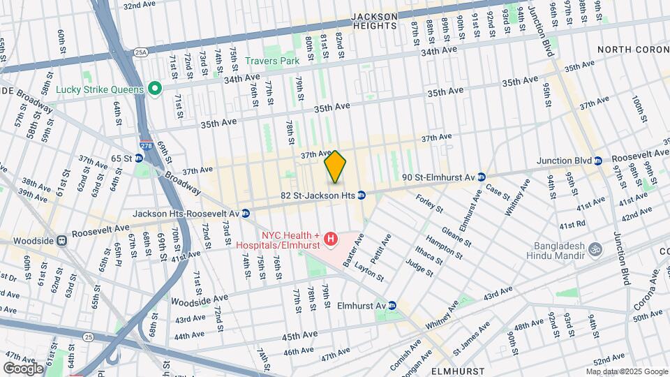 37-57 80th St Map and Location Details