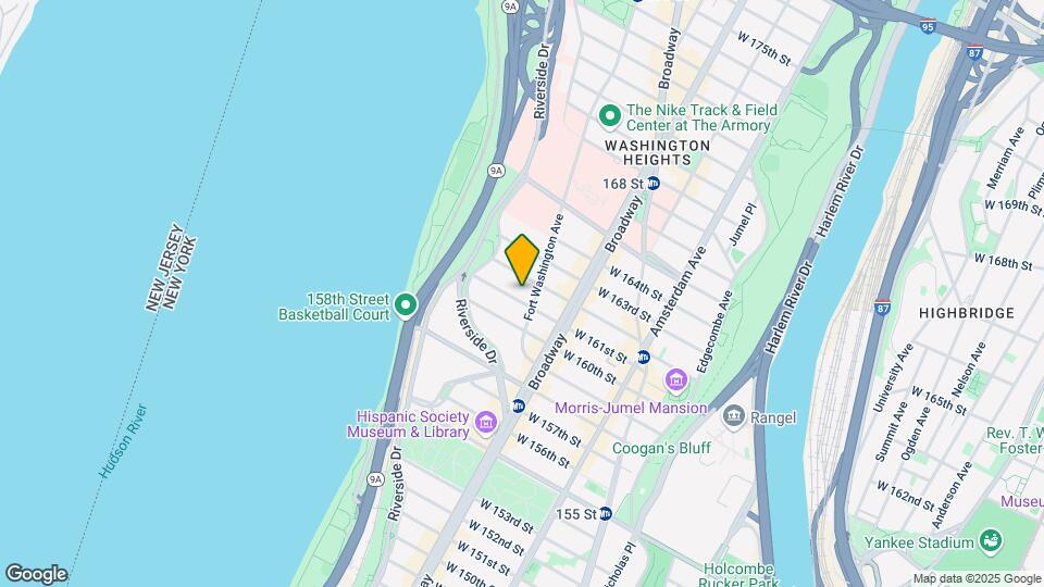 65 Fort Washington Ave Mapa y Detalles de la Ubicación