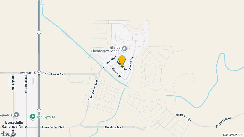 4366 Redrock Dr Map and Location Details