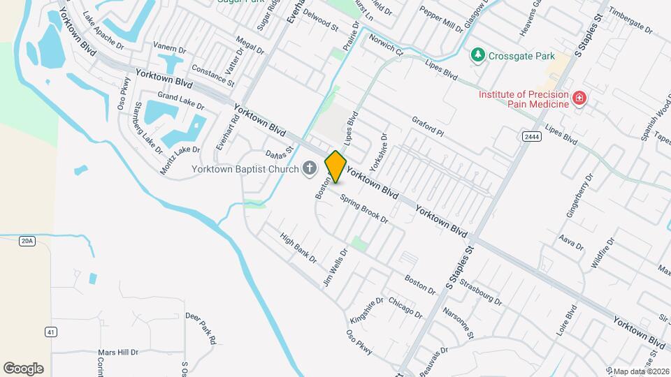 5114 Spring Brook Dr Map and Location Details