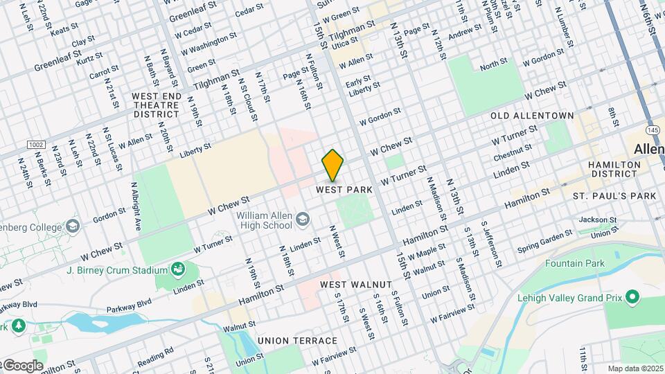 220 N 16th St-Unit -3 Map and Location Details