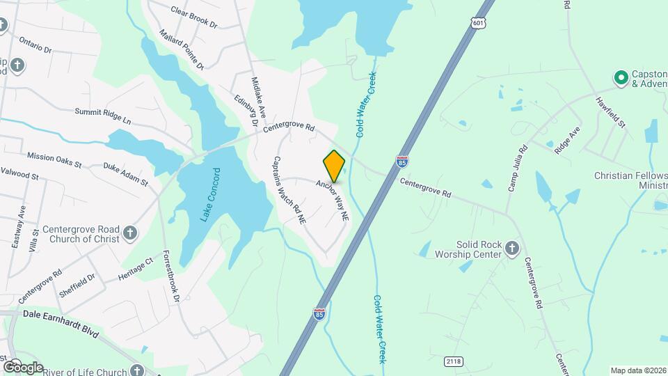 871 Anchor Way NE Map and Location Details