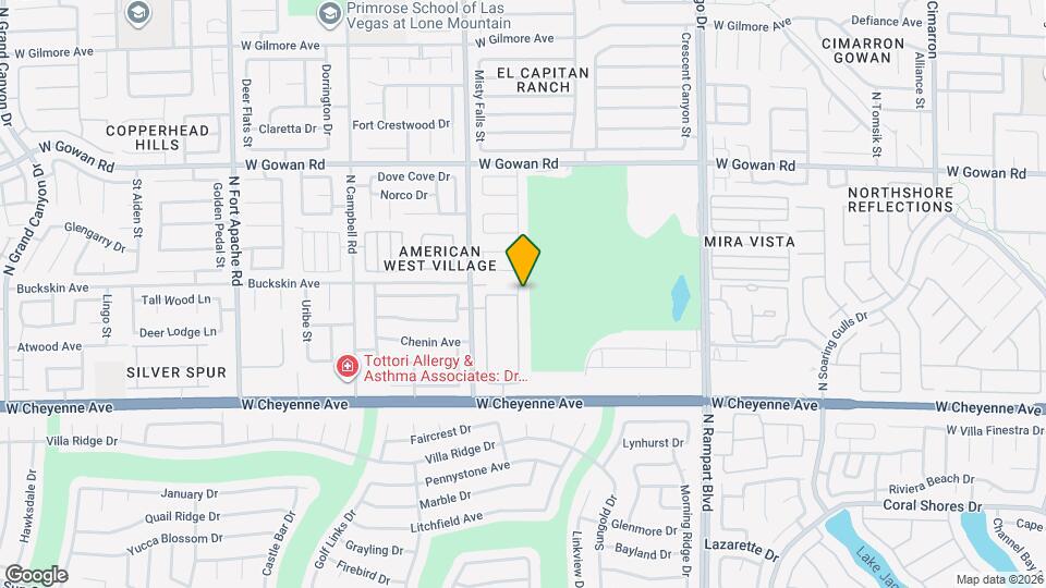 3370 Epson St Map and Location Details