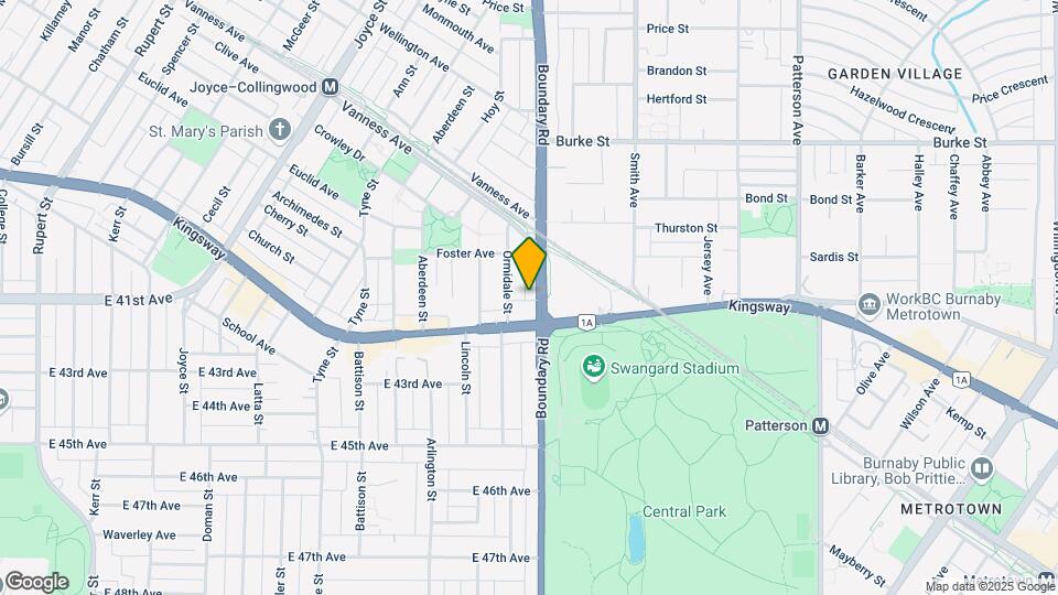 5665 Boundary Rd Map and Location Details