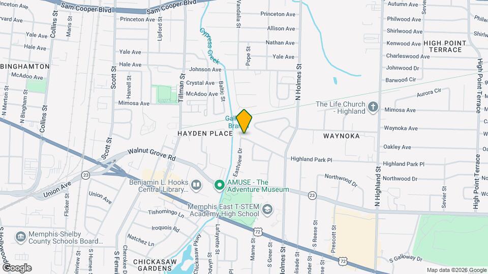 3148 Highland Park Pl Map and Location Details