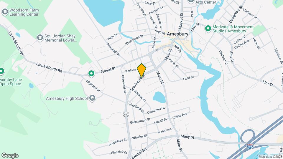 34 Sparhawk St, Unit 2 Map and Location Details