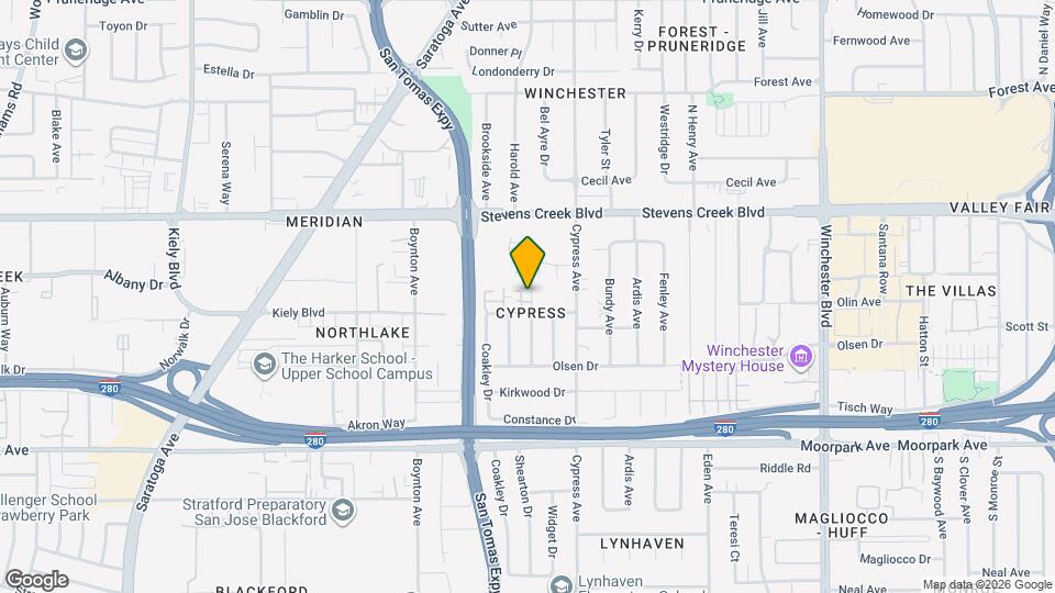 519 Box Leaf Ct Map and Location Details