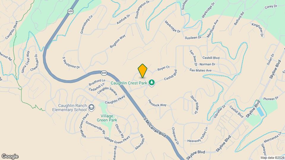 3654 Hemlock Way Map and Location Details