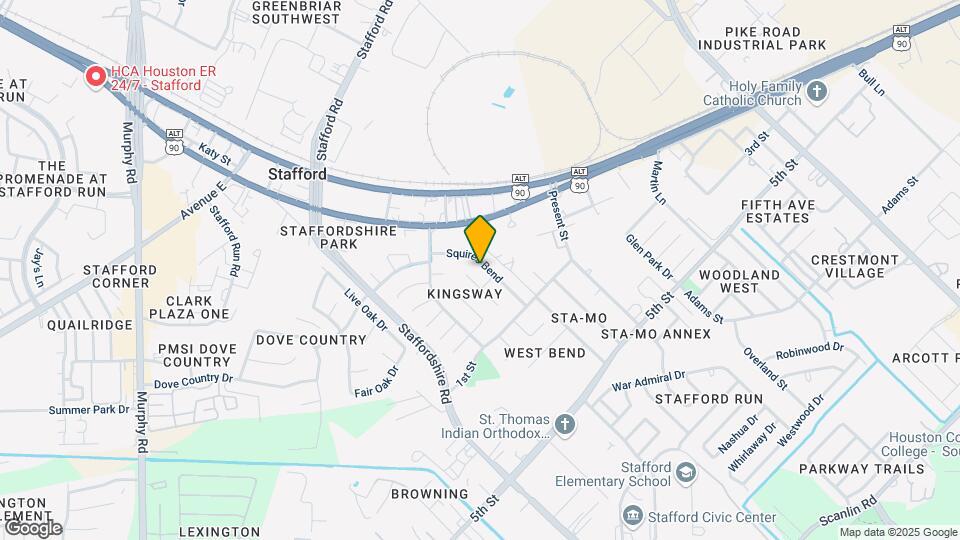 154 Squires Bend Map and Location Details