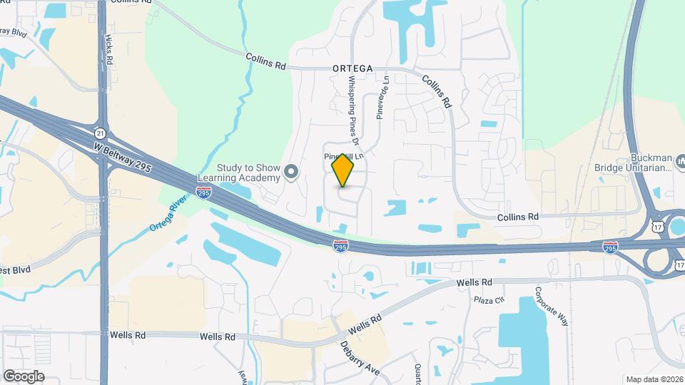 5627 Pinebay Cir S Map and Location Details