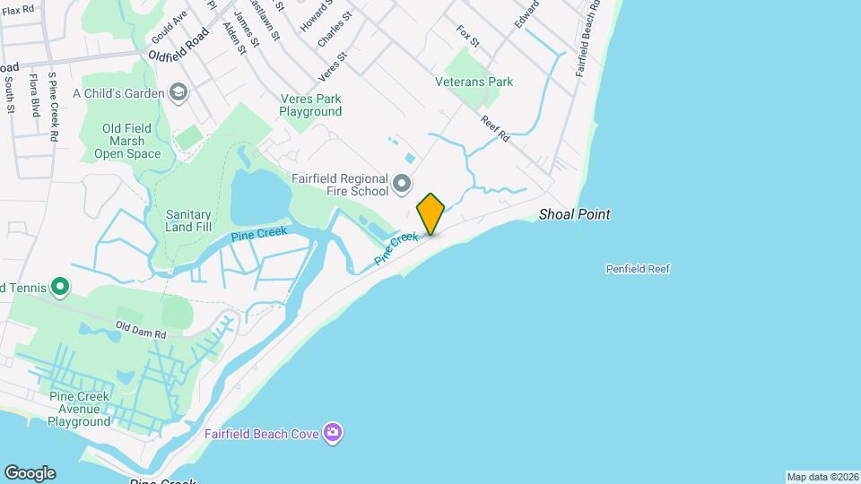 1235 Fairfield Beach Rd Map and Location Details