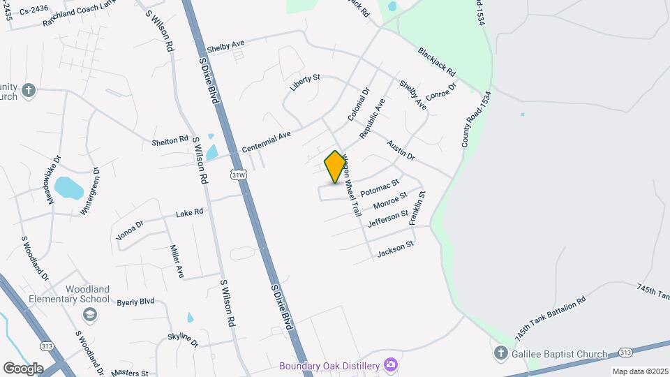 512 Independence Ct Map and Location Details