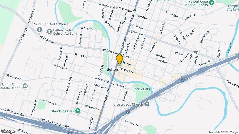 112 E Central Ave, Unit A Map and Location Details