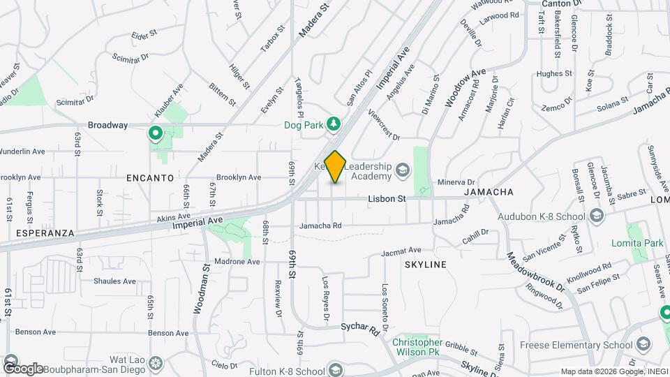 725 Pidgeon St Map and Location Details