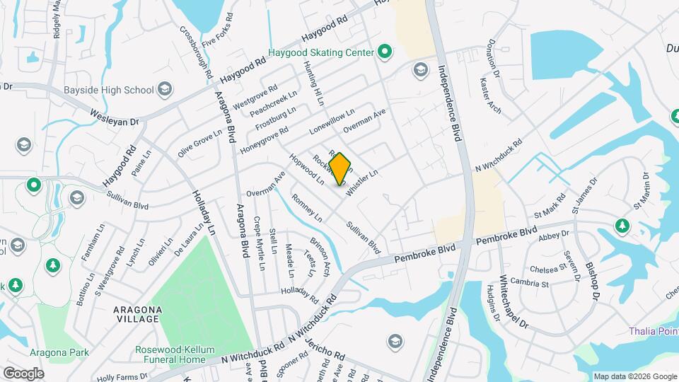 844 Hopwood Ln Map and Location Details