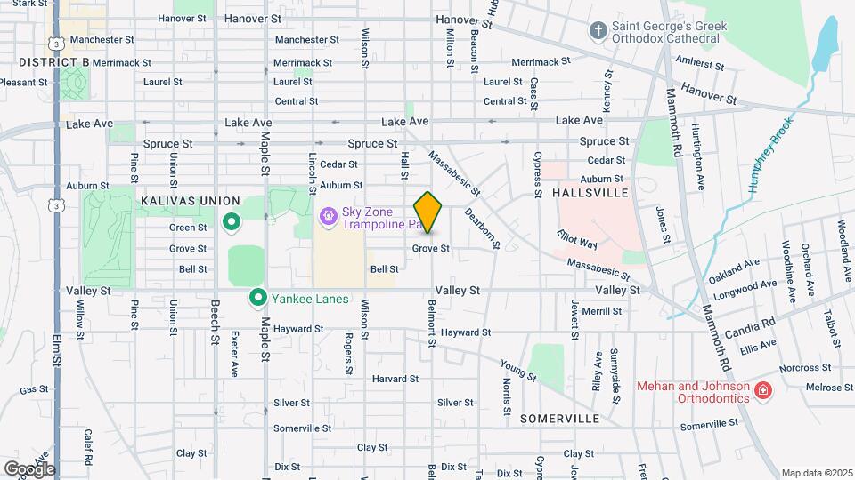 336 Belmont St Map and Location Details