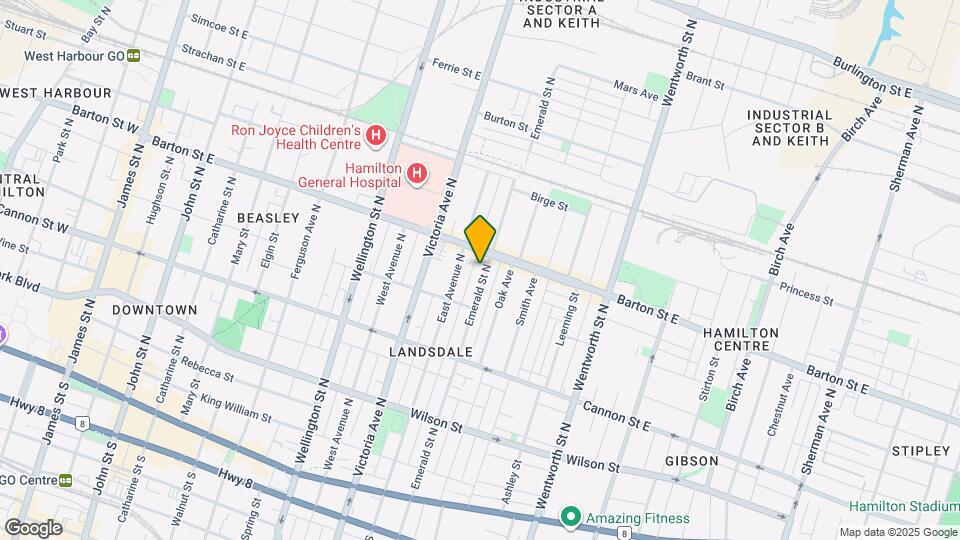 249 Emerald St N Map and Location Details