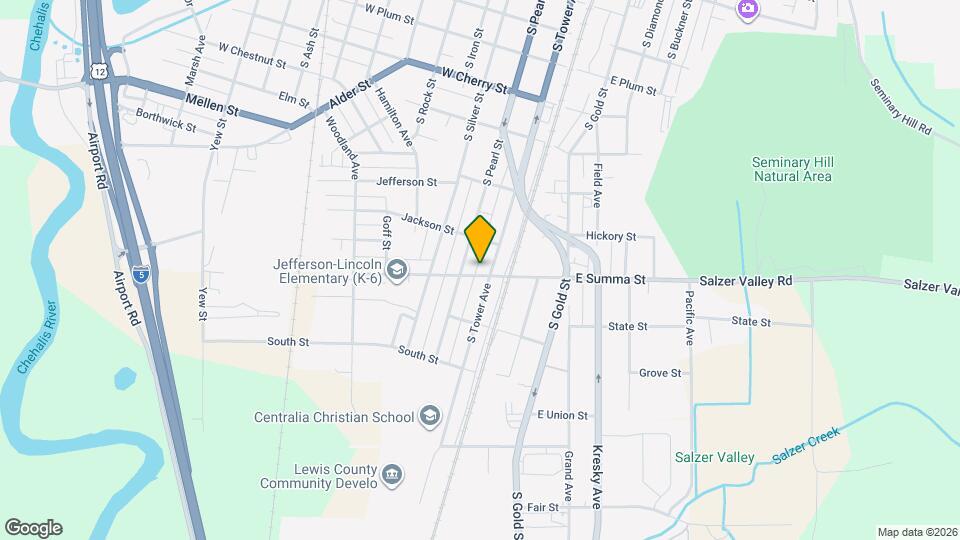 109 W Summa St, Unit 2 bedroom Map and Location Details
