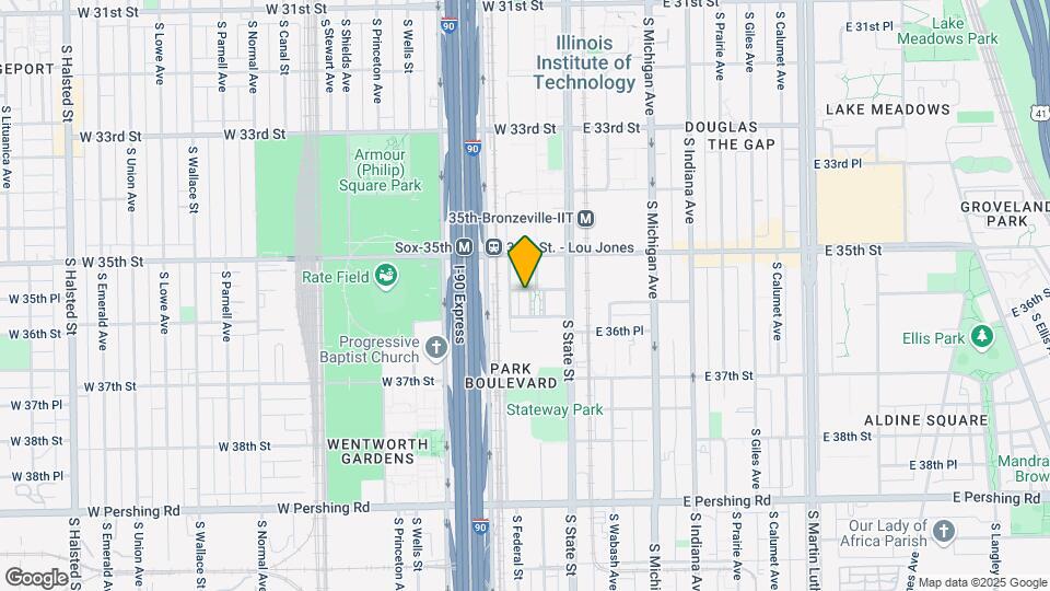 3554 S Dearborn St Mapa y Detalles de la Ubicación