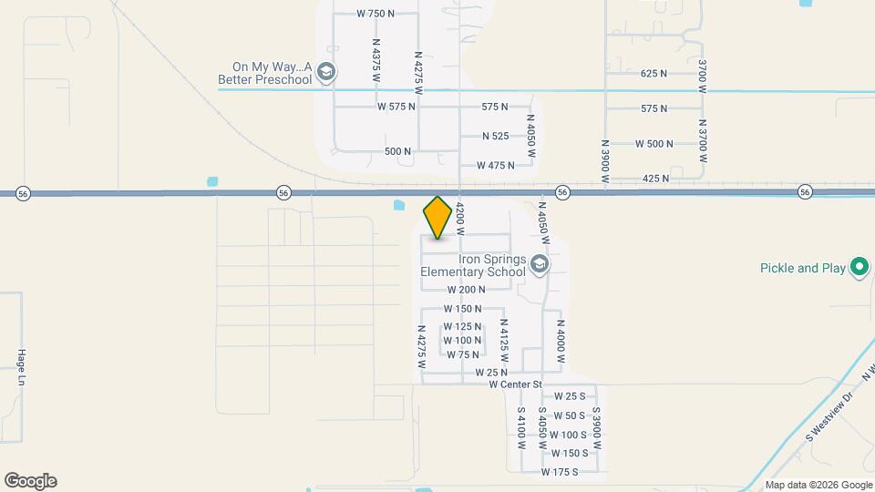 4266 W 275 N Map and Location Details