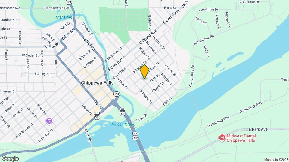 13 S Grove St Map and Location Details