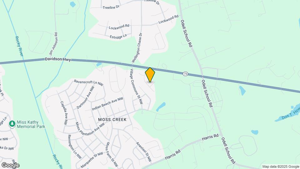 9407 Coddle Ct NW Map and Location Details