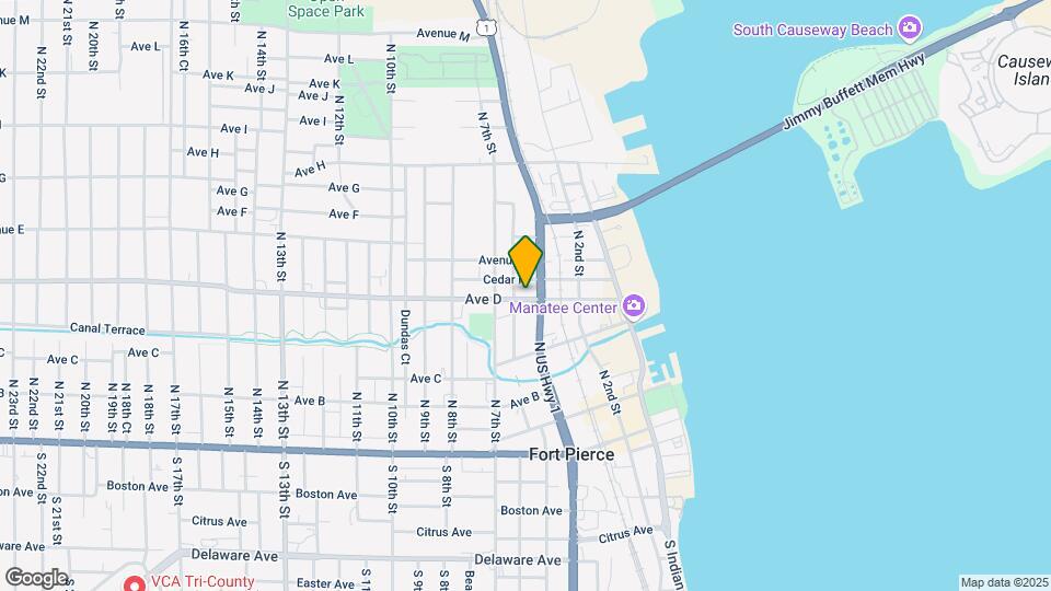 414 Avenue D Mapa y Detalles de la Ubicación