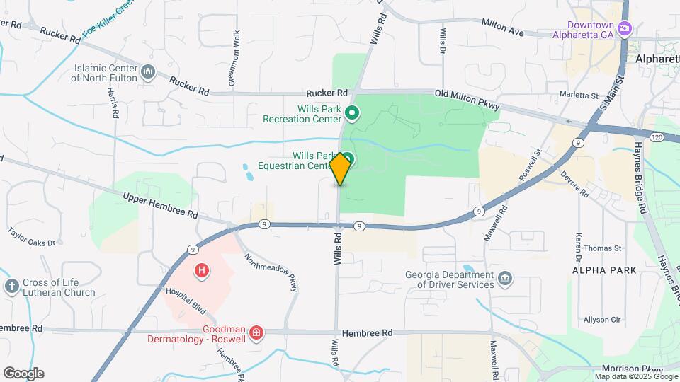 520 Willeo Rd Map and Location Details