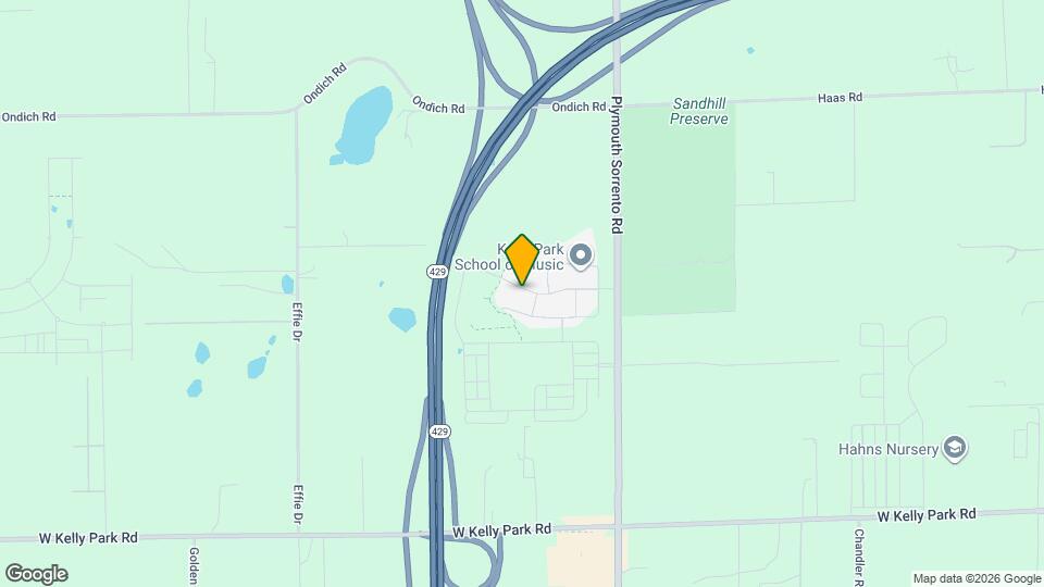 5593 Galloping Dr Map and Location Details