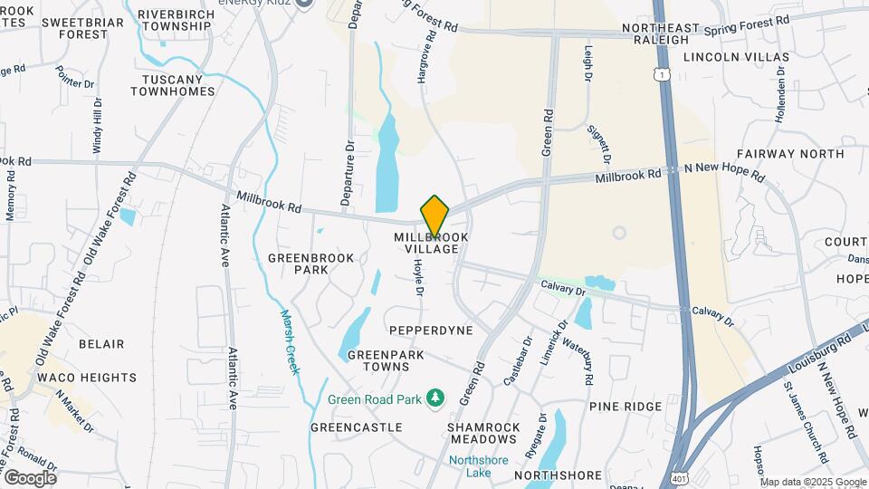 2604 Millborough Ct Map and Location Details