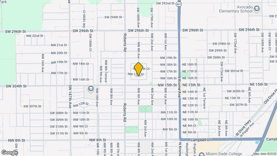 385 NW 16th St Map and Location Details