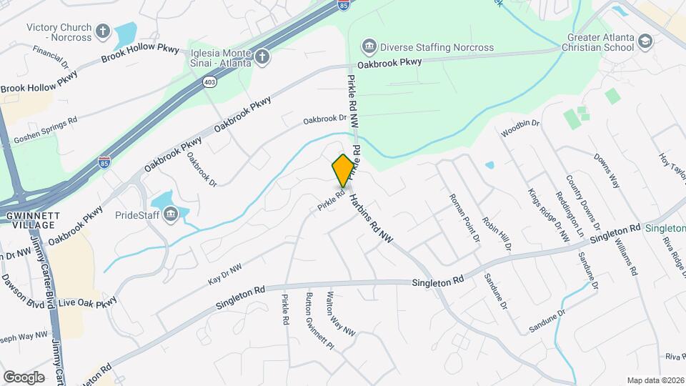 1586 Pirkle Rd Map and Location Details