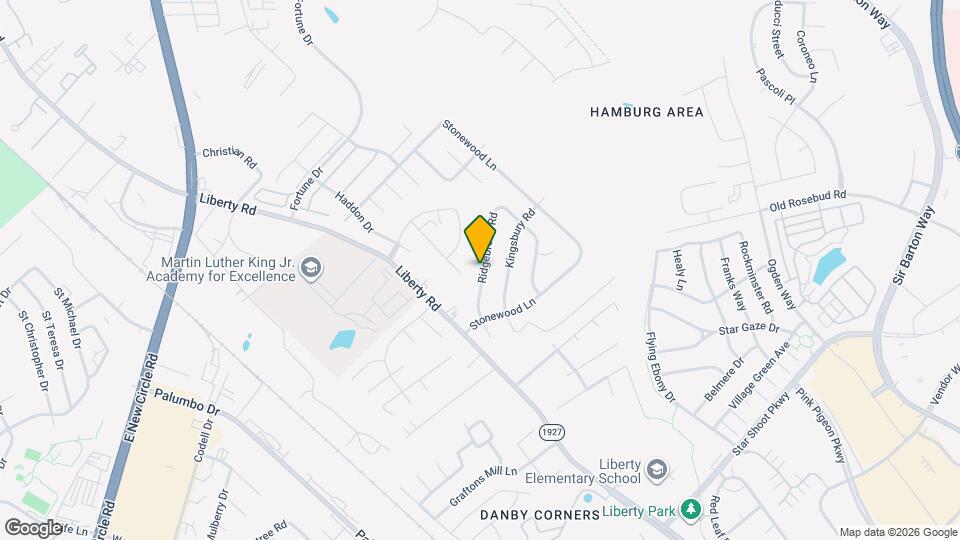 837 Ridgebrook Rd Map and Location Details