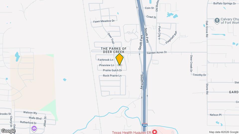 11008 Briaroaks Dr Map and Location Details