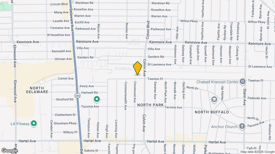 118 Taunton Pl, Unit Upper Map and Location Details