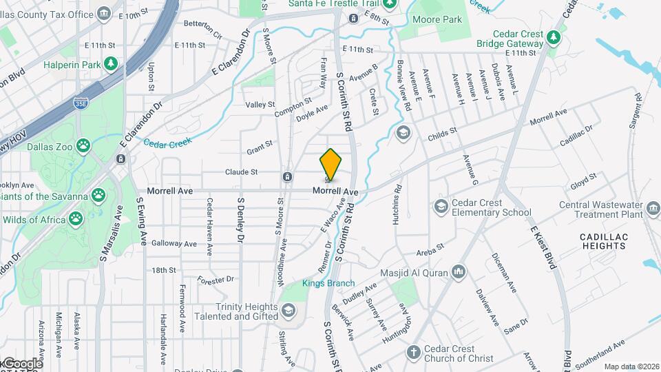 1503 Morrell Ave Map and Location Details