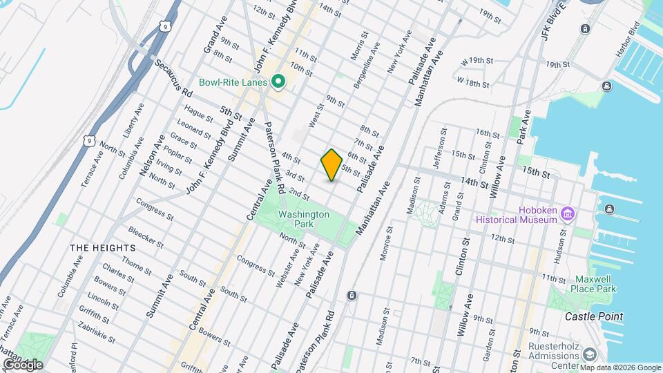 307 New York Ave Map and Location Details