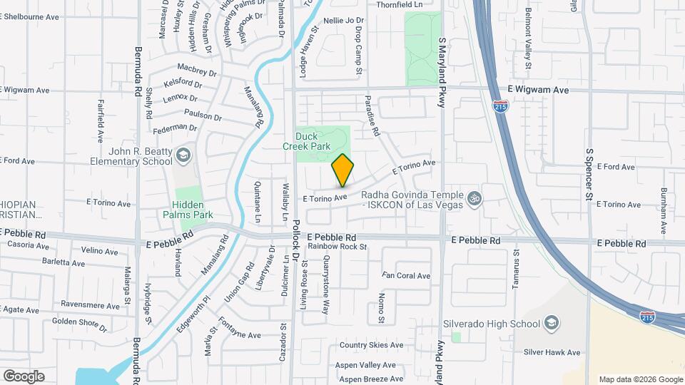 917 Coldwater Falls Way Map and Location Details