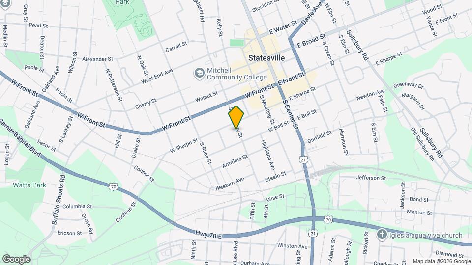 418-420 S Mulberry St Map and Location Details