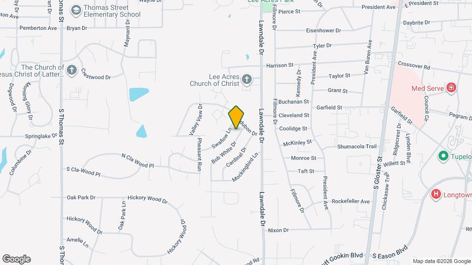 1804 Bob White Dr Map and Location Details