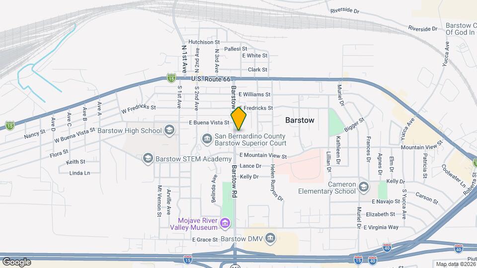 413 Barstow Rd Map and Location Details