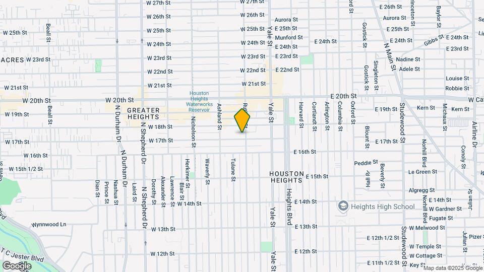 214 W 17th St Map and Location Details